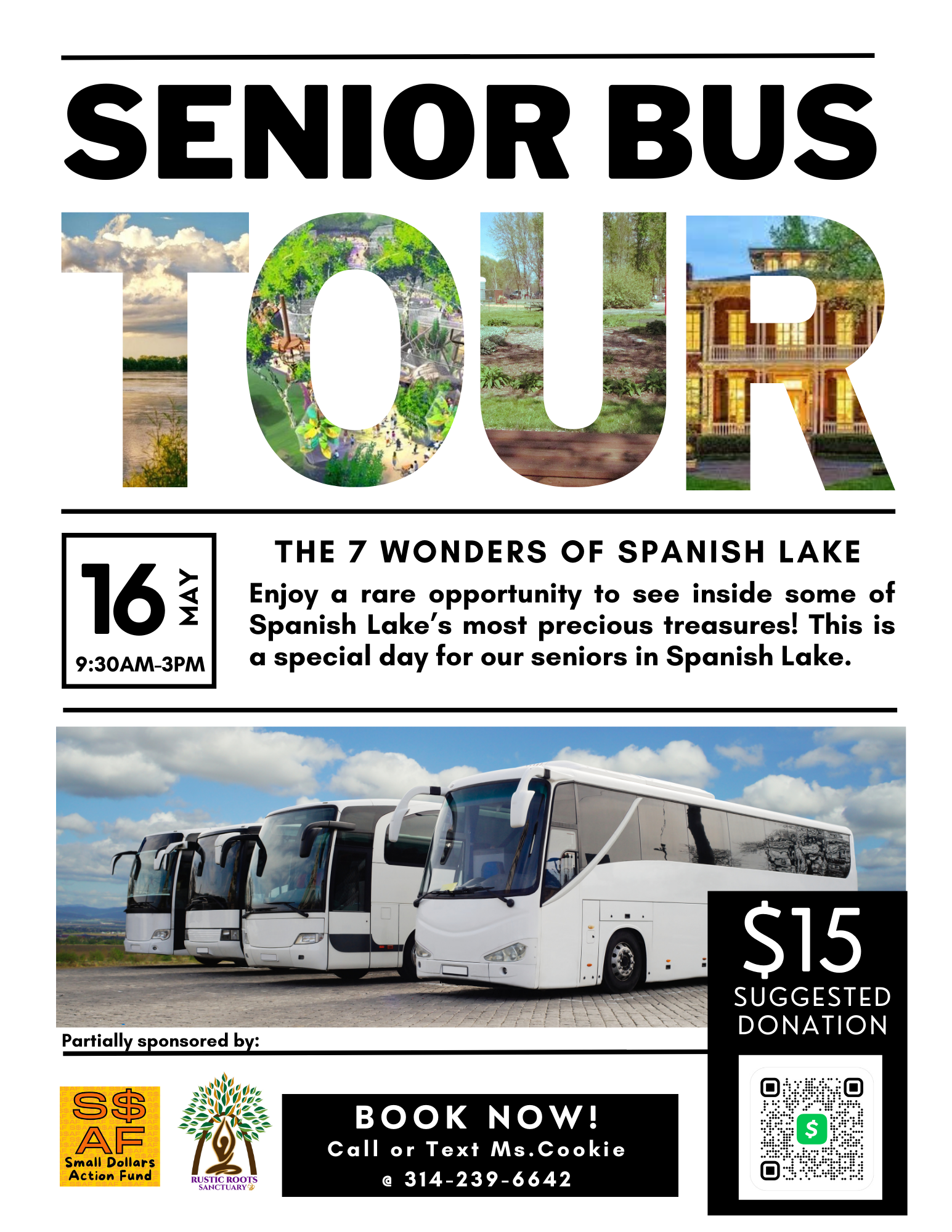 Senior Bus Tour Flyer